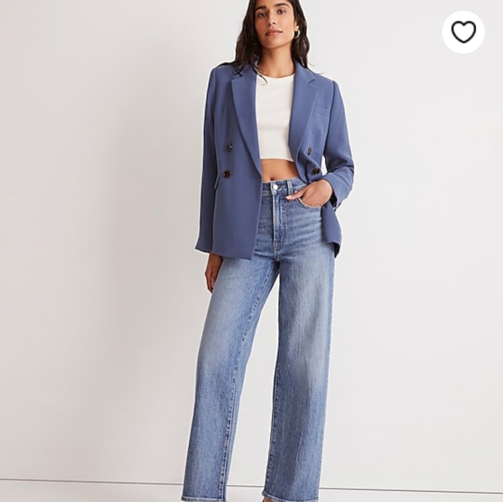 Madewell perfect vintage wide leg heathcote 27